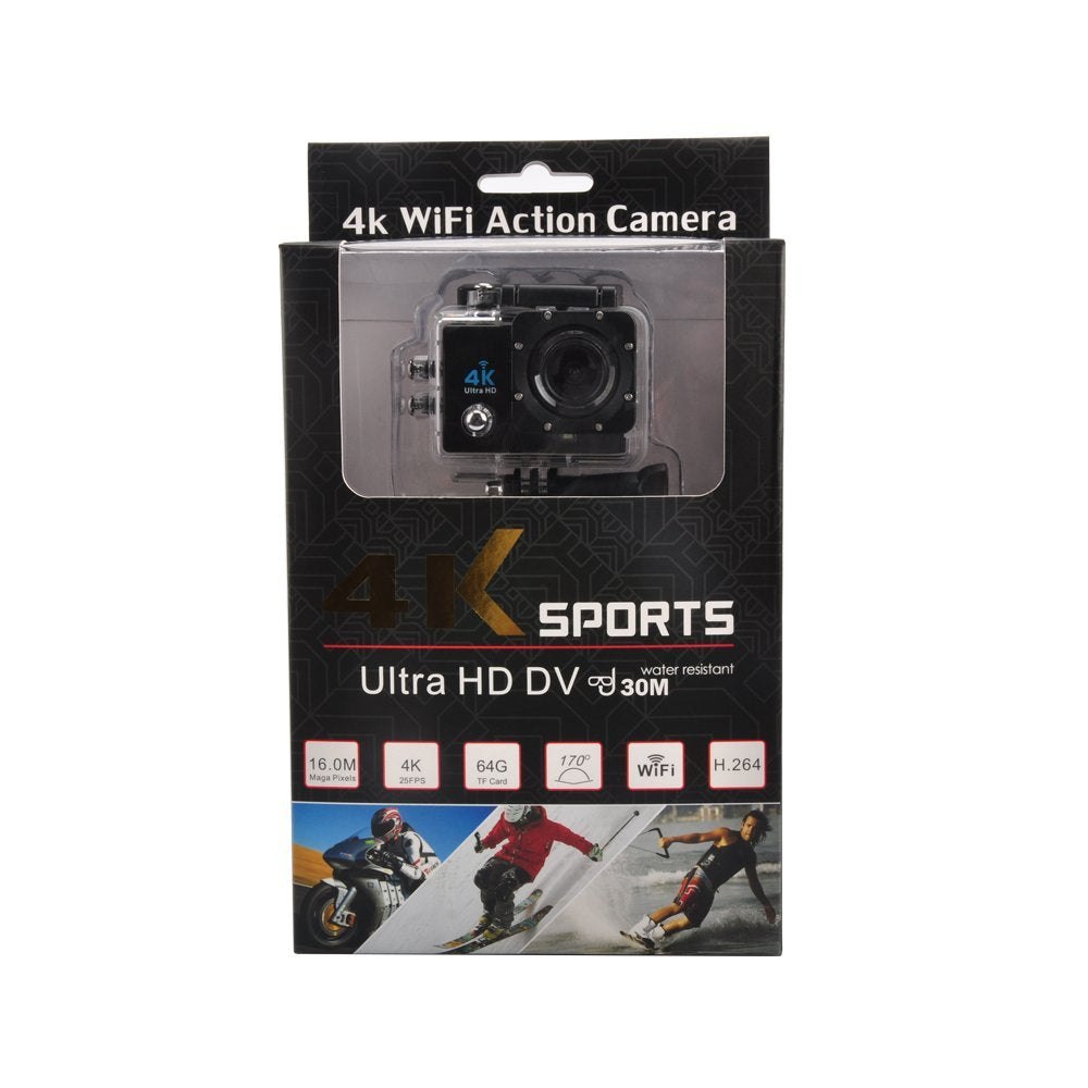 Action Sports Camera WiFi 4K -