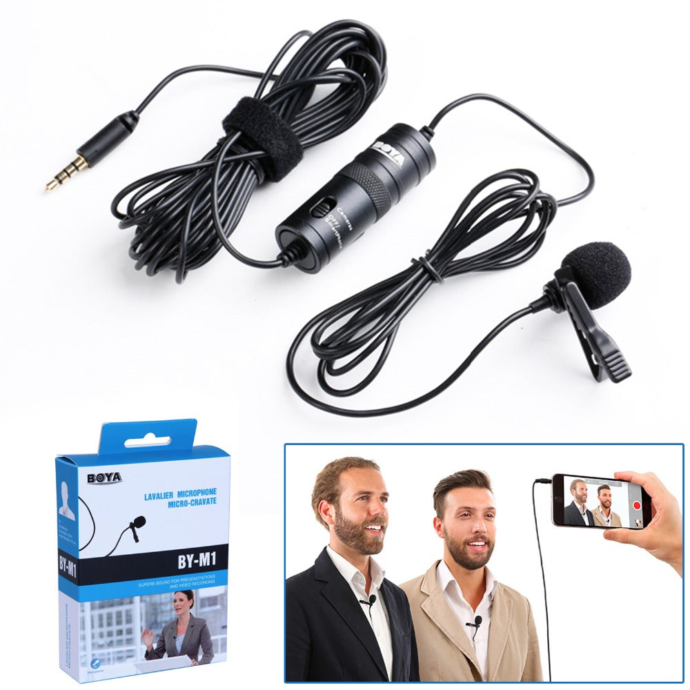 BOYA BY-M1 ORIGINAL PROFESSIONAL COLLAR MICROPHONE